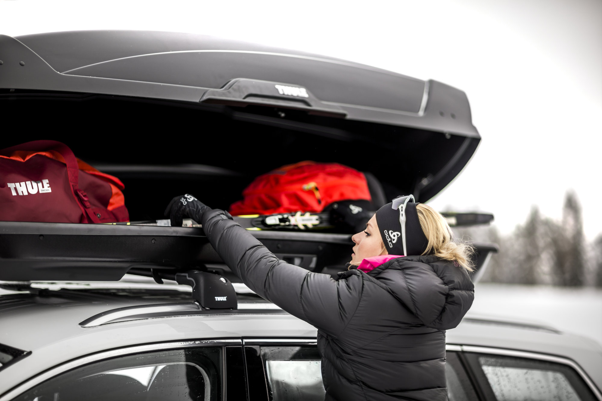 Thule dakkoffer huren Motion XT